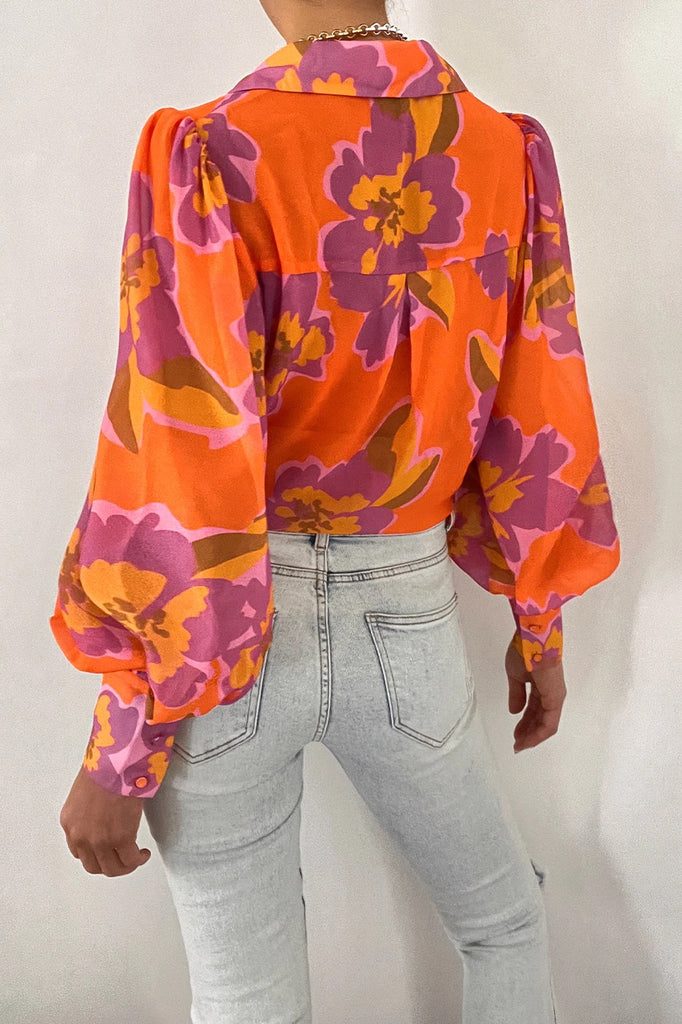 Fleetwood orchid blouse