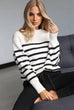 Evelyn stripe knit