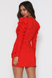 Lara red dress