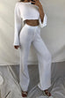 Weaver off white top and pants (sold as separates)
