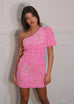 Angie pink dress