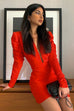 Lara red dress