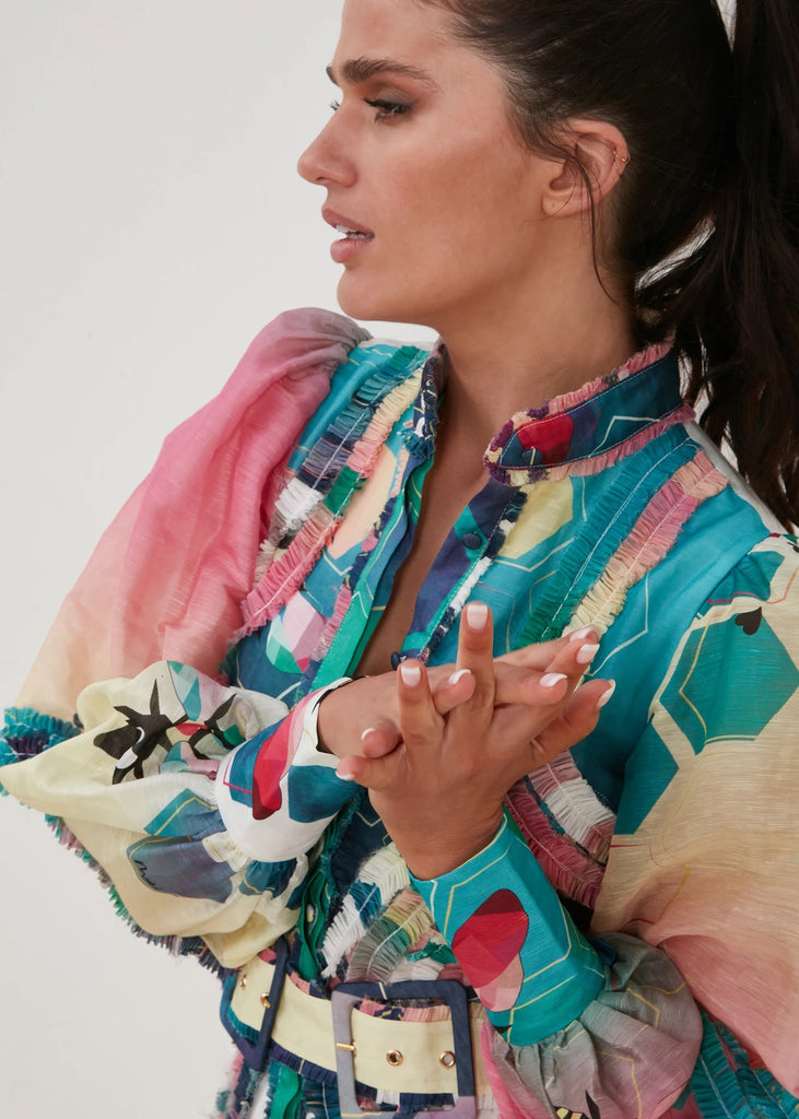 Queen bee bright bee maxi dress