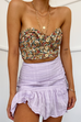 MARGUERITE FLORAL SHORTS AND TOP (sold as seperates)