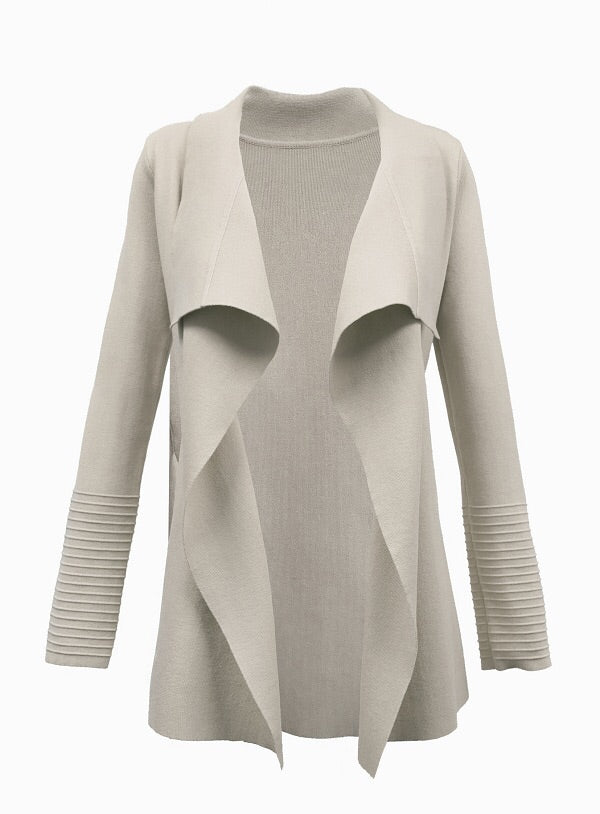Sadie sand cardigan