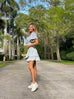 Amari blue denim dress