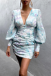 Seabreeze sky blue dress