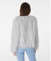 Tess light grey faux fur jacket