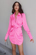 Ruby bubblegum shirt dress