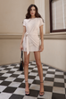 Winnie sand shirt dress