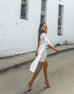 Lemonade white dress