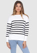 Evelyn stripe knit