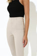 Darlo oyster zip split leggings