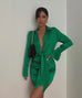 Ruby green shirt dress