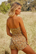 MARGUERITE FLORAL SHORTS AND TOP (sold as seperates)
