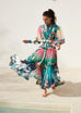 Queen bee bright bee maxi dress