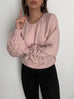 Sorrento dusty pink knit