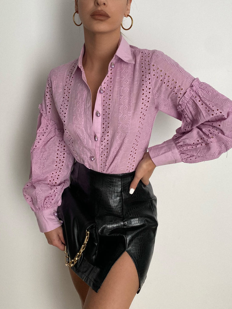 Dreaming lilac blouse