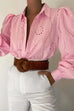 Knowles pink blouse