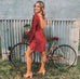 Cheyenne wine red dress