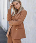 Kendra rust blazer