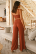 Seville terracotta corset