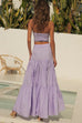 Ayla lilac top and maxi skirt (sold as separates)