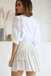 Annabel white blouse
