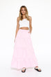 Matilda pink maxi skirt
