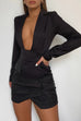 Balia black blazer dress