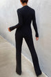 Cody black long sleeve knit top and pant (sold as separates)