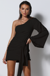 Liana black dress