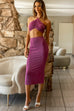 On demand grape top and skirt (sold as separates)