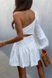 Casablanca white mini dress