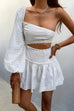 Casablanca white mini dress