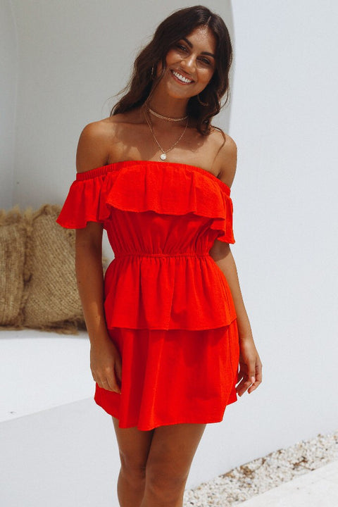 Havana nights red dress