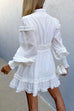 Bettina white mini dress