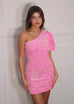 Angie pink dress