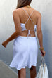Santana white mini dress
