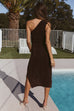 Wren chocolate dress