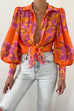 Fleetwood orchid blouse