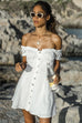 Maria linen blend dress
