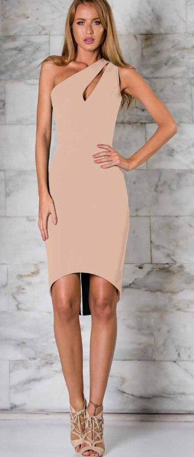 Kalenta Nude Dress